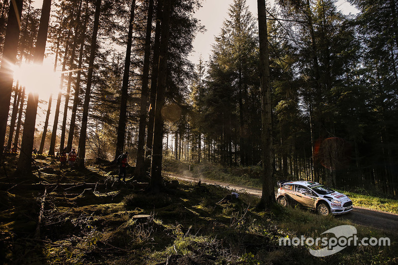 Elfyn Evans und Daniel Barrit, M-Sport Ford Fiesta WRC