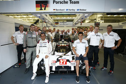 Mitch Evans y Juan Pablo Montoya, Porsche Team