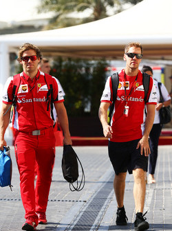 Sebastian Vettel, Ferrari con Antti Kontsas, Entrenador Personal