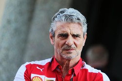 Maurizio Arrivabene, Ferrari-Teamchef, in der FIA-Pressekonferenz
