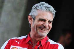 Маурицио Арривабене, руководитель Ferrari Team на пресс-конференции FIA