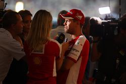 Sebastian Vettel, Ferrari con los medios