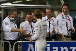 Polesitter Nico Rosberg, Mercedes AMG F1 Team