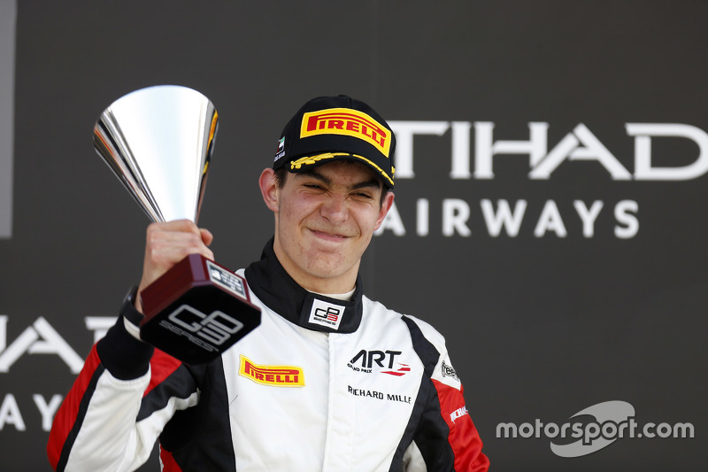 Race 2 third place and 2015 GP3 champion Esteban Ocon, ART Grand Prix