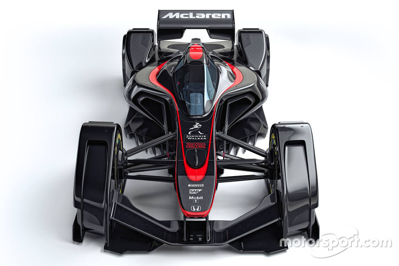 El McLaren MP4-X Concepto