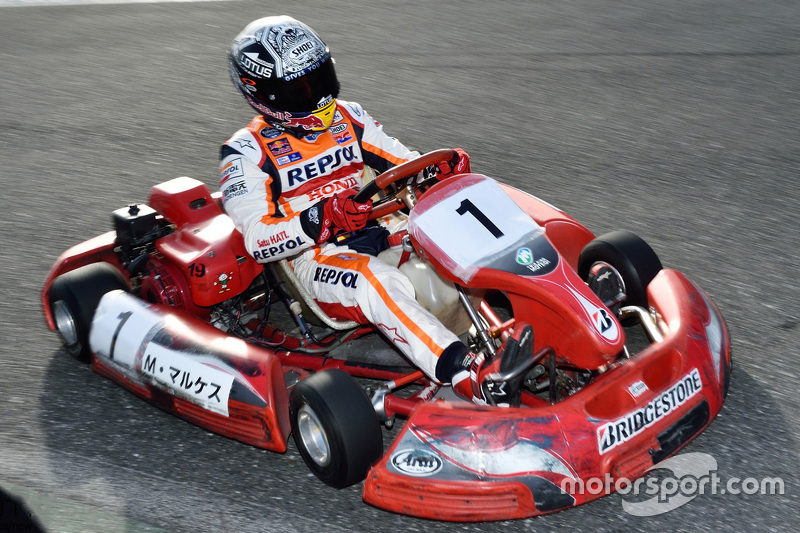 Marc Marquez im Kart