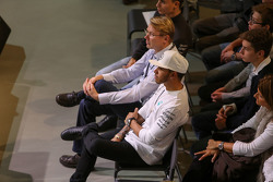 Lewis Hamilton, Mercedes AMG F1 et Mika Häkkinen