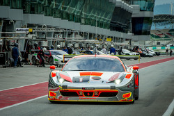 #1 Clearwater Racing Ferrari 458 GT3: Mok Weng Sun, Gianmaria Bruni, Matt Griffin, James Calado