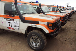 Los vehículos médicos del Dakar