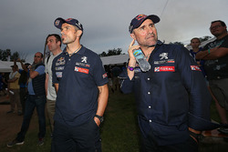 Cyril Despres and Stéphane Peterhansel, Peugeot Sport