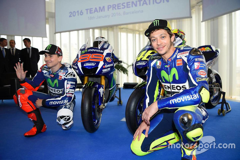 Jorge Lorenzo und Valentino Rossi, Yamaha Factory Racing