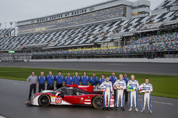 #60 Michael Shank Racing with Curb/Agajanian Ligier JS P2 Honda: John Pew, Oswaldo Negri, A.J. Allme