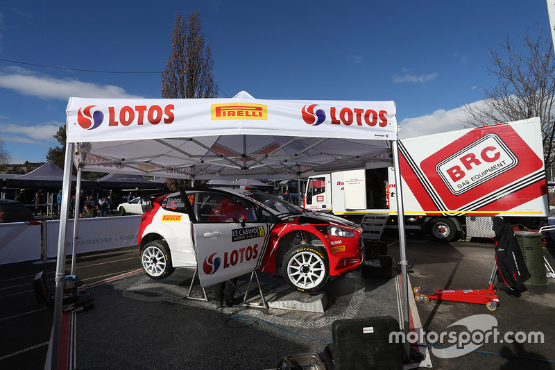 Robert Kubica, Maciek Szczepaniak, Ford Fiesta WRC