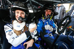 Эрик Камилли, M-Sport во время показательных заездов