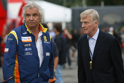Flavio Briatore, Renault F1 Team et Max Mosley, Président de la FIA