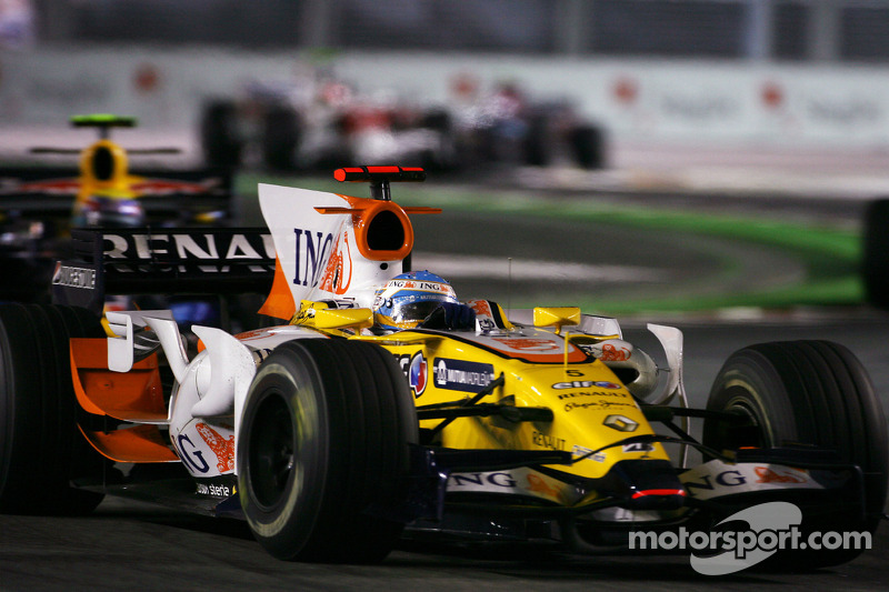 Renault, 2008. La fameuse victoire du crashgate obtenue grâce à l'accident de Piquet Jr