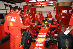 Валентино Россі у Ferrari F2008