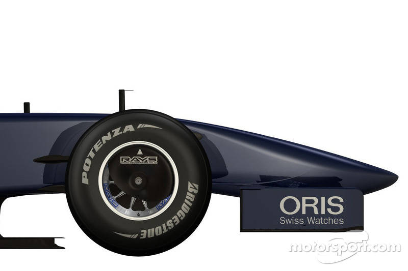 Detail of the new Williams FW 31