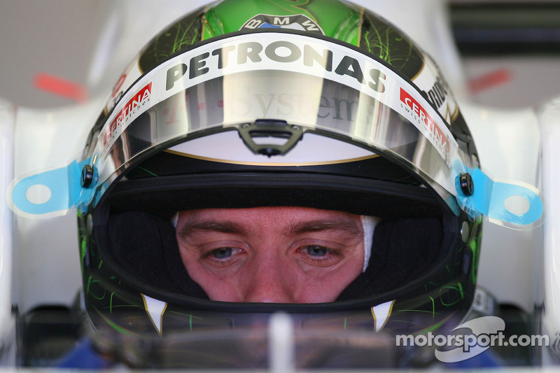 Nick Heidfeld, BMW Sauber F1 Team, Pitlane, Box, garajı