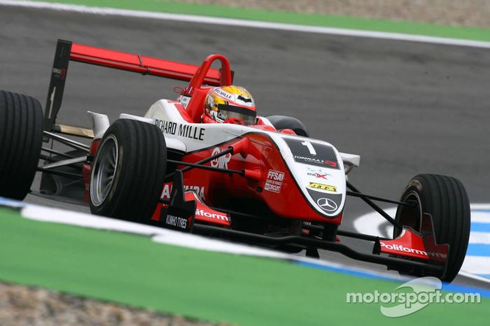 Números de campeón en las Euroseries de F3