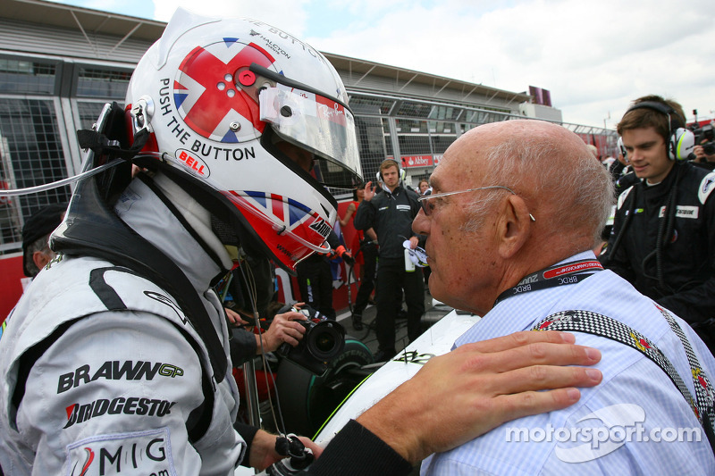 Jenson Button, Brawn GP y Sir Stirling Moss