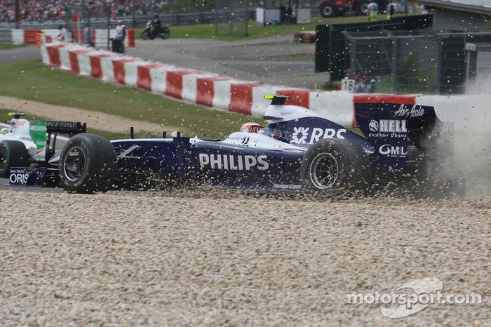 Kazuki Nakajima acabaría el mundial 20º, con 0 puntos