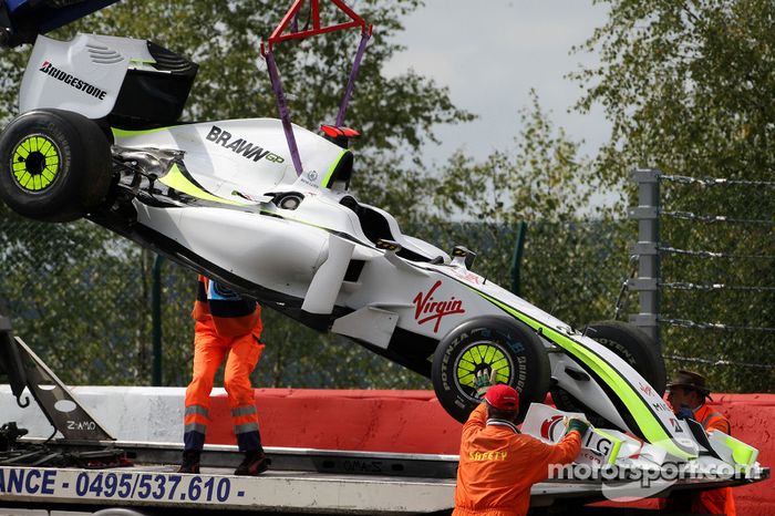 Jenson Button - 7 abandonos en la primera vuelta