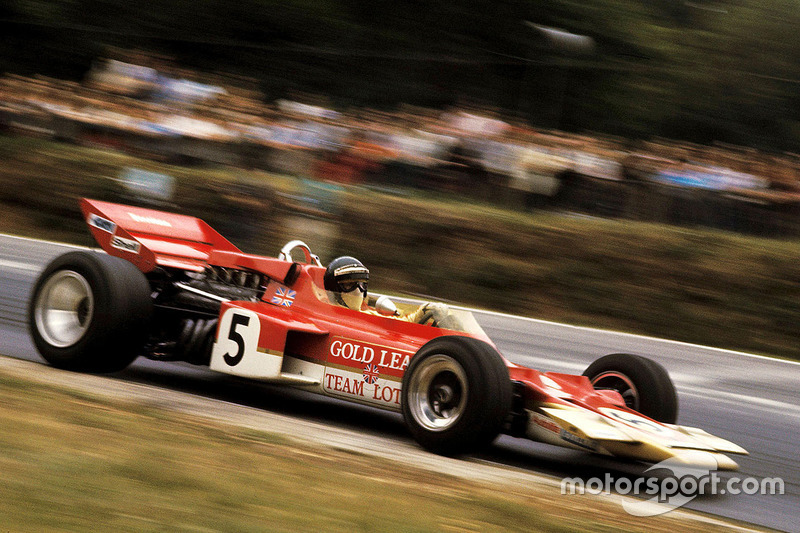 Rindt ainda teve mais uma vitória com uma atualização, o Lotus 49C. Os outros quatro triunfos vieram com o 72C, em 1970.