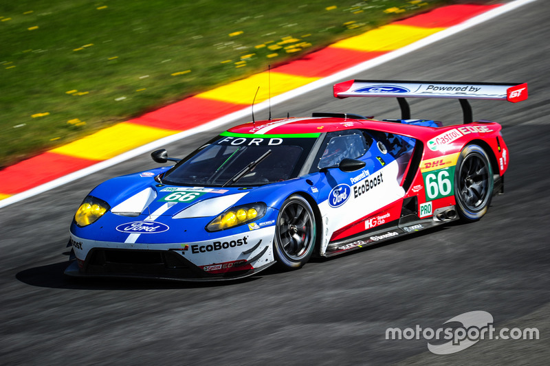 #66 Ford Chip Ganassi Racing Team UK Ford GT: Olivier Pla, Stefan Mücke, Billy Johnson