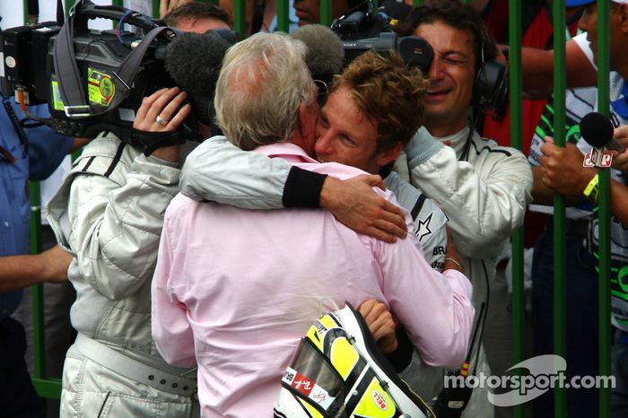Jenson Button, Brawn GP y su padre John