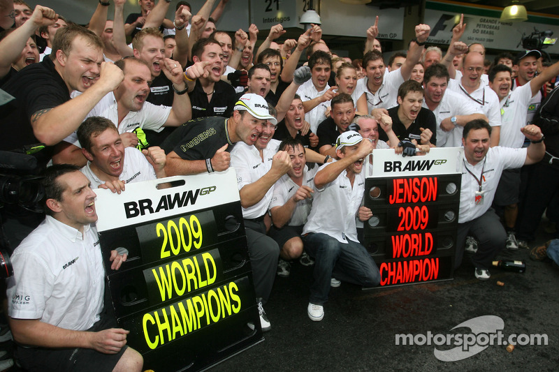 Jenson Button, Brawn GP y Rubens Barrichello, Brawn GP 2009