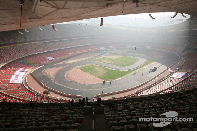 Presentation at The Birds Nest Stadium