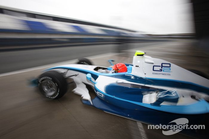 Michael Schumacher teste une GP2