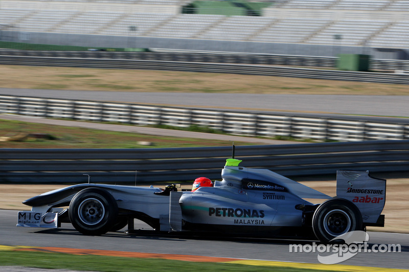 Michael Schumacher, Mercedes GP, W01