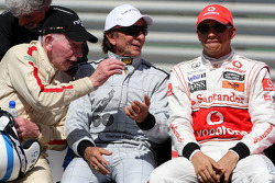 John Surtees, 1964 F1 World Champion, Emerson Fittipaldi, 1972 and 1974 F1 World Champion, Lewis Ham