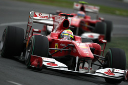 Jenson Button, McLaren Mercedes, Felipe Massa, Scuderia Ferrari