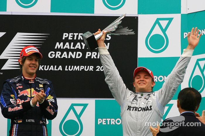 2010: Primer podio de plateado