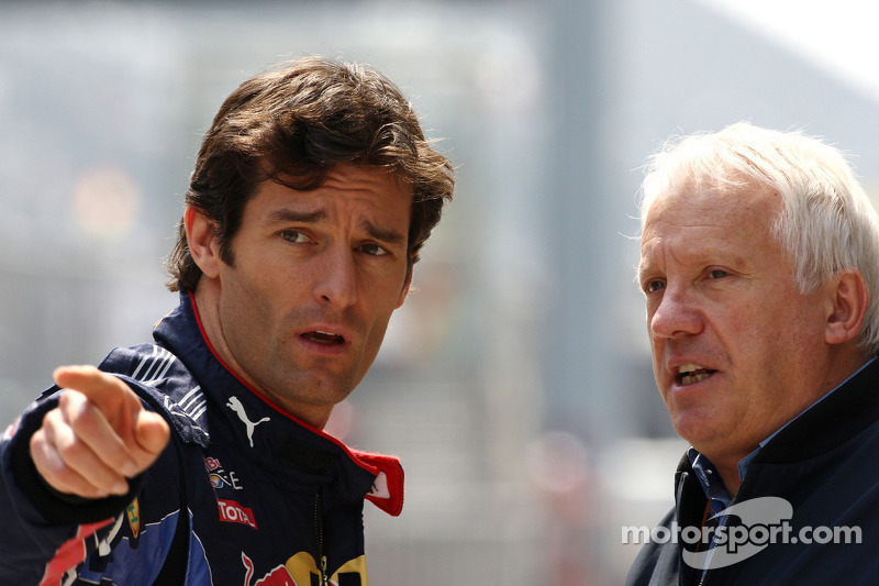 Mark Webber, Red Bull Racing, Charlie Whiting, FIA Safty delegate, Race Direktör ve offical starter