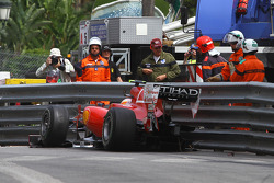 Fernando Alonso, Scuderia Ferrari accidenté