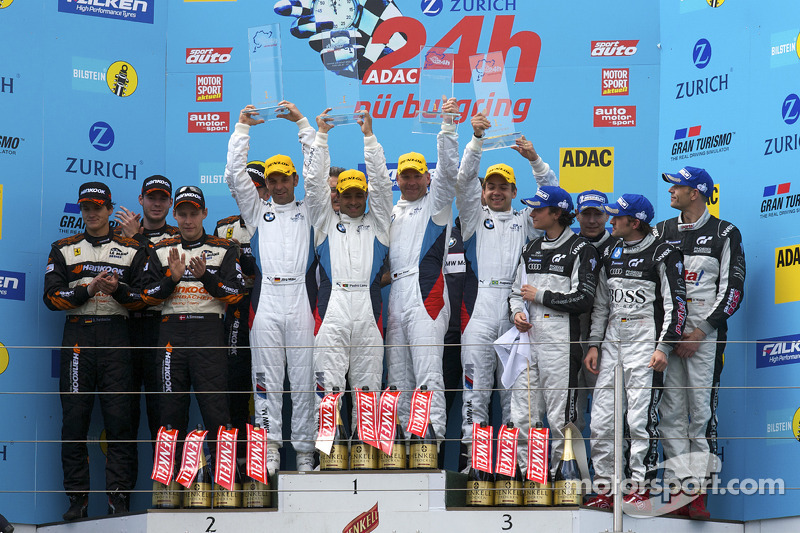2010: Jörg Müller, Augusto Farfus, Uwe Alzen, Pedro Lamy