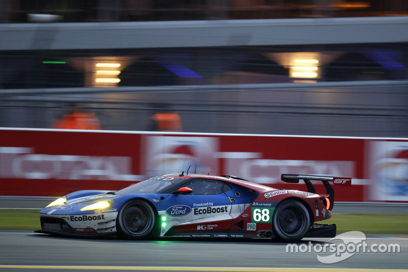 #68 Ford Chip Ganassi Racing Ford GT: Joey Hand, Dirk Müller, Sébastien Bourdais