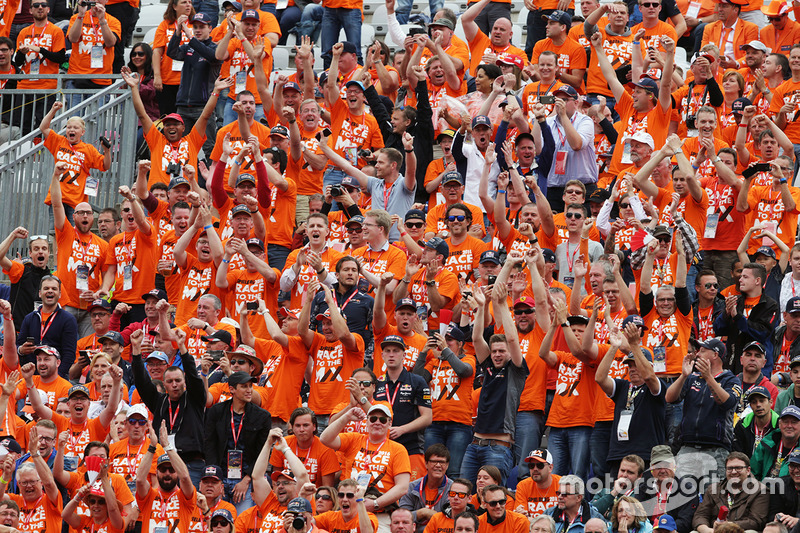 Fans de Max Verstappen