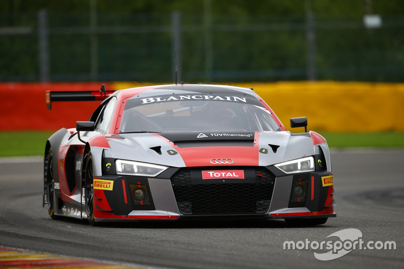 14. #6 Audi Team Phoenix, Audi R8 LMS: Christopher Mies, Markus Winkelhock, Frank Stippler