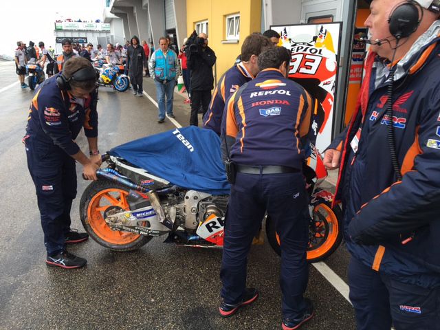 Marc Márquez caída Alemania