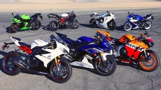 Mid-Weight Shootout! CBR600RR vs GSX-R600 vs 675R vs ZX-6R vs 848 vs F3 vs R6 - On Two Wheels Ep. 34